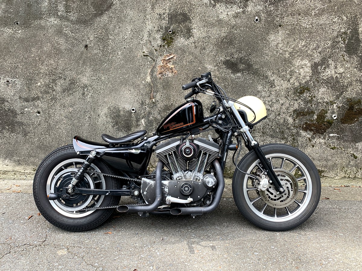 ヤフオクで売却したスポーツスター1200のチョッパーカスタム