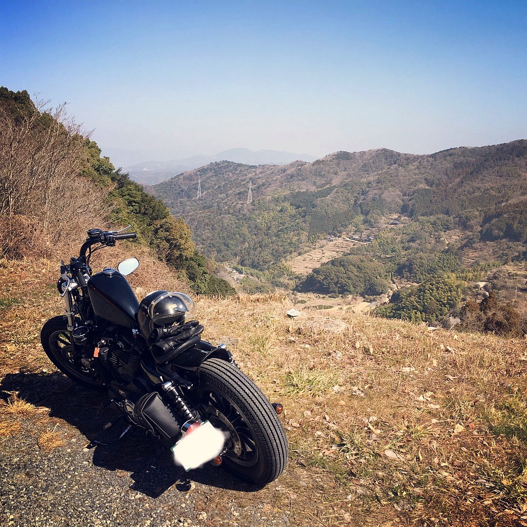 スポーツスター1200で行った山のツーリング